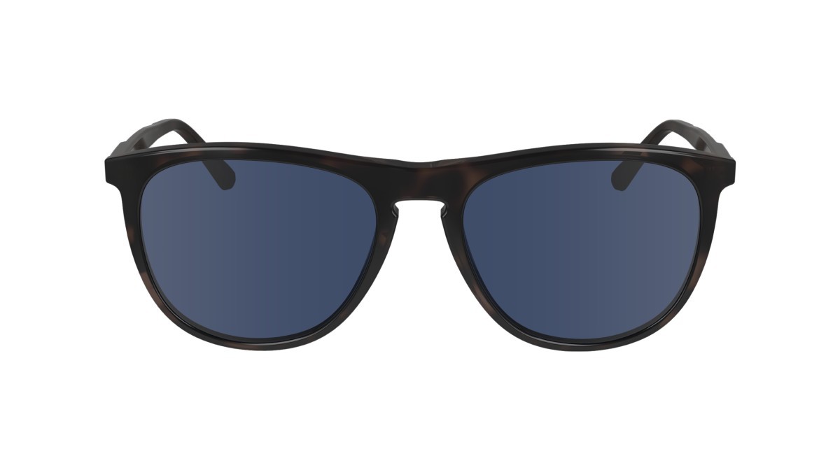 Sonnenbrillen Calvin Klein CK24508S (240) farbe havana form aviator gläser solid blue