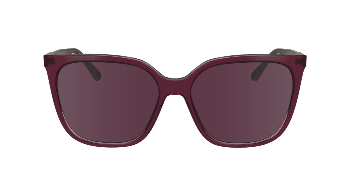 Sunglasses Calvin Klein CK24509S (613) color cherry/rose shape rectangle lenses solid wine