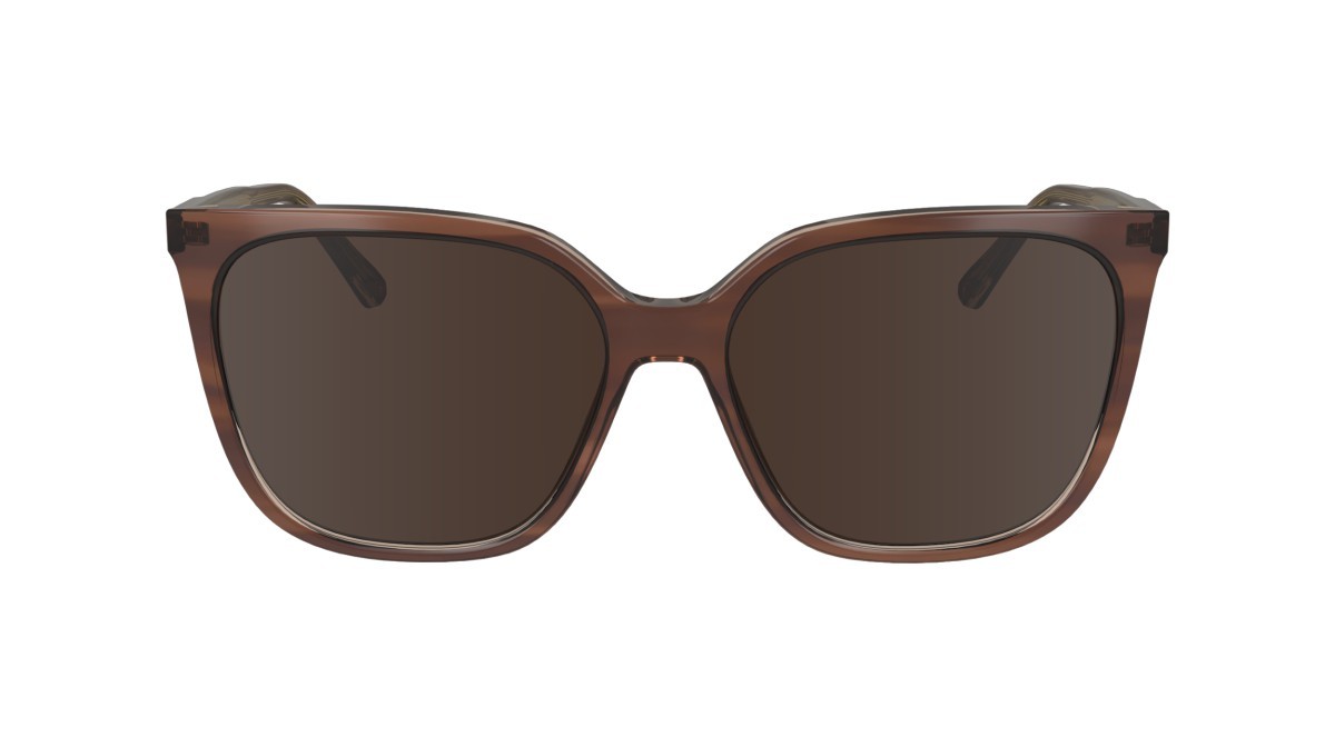 Sunglasses Calvin Klein CK24509S N (203) color striped brown/rose shape rectangle 