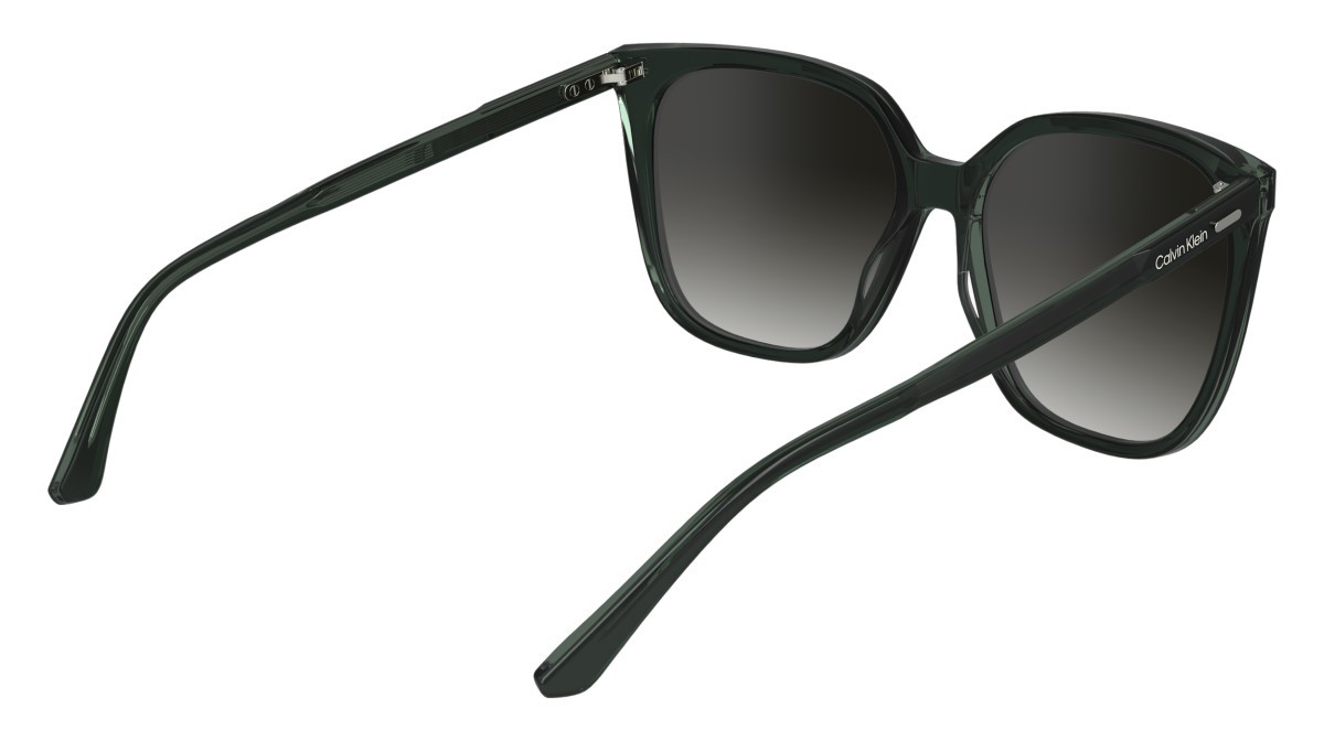 Sunglasses Calvin Klein CK24509S N (339) color green/mint shape rectangle 