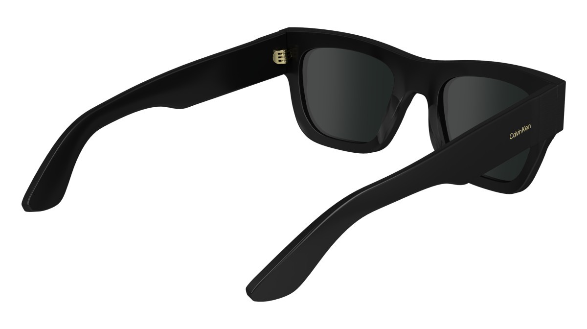 Sonnenbrillen Calvin Klein CK24510S (001) farbe black form rechteckig gläser solid grey