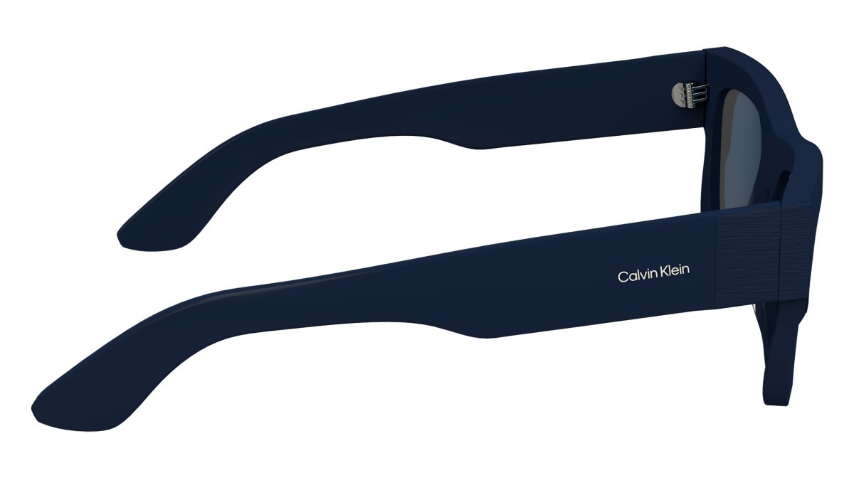 Sonnenbrillen Calvin Klein CK24510S (438) farbe blue form rechteckig gläser solid blue