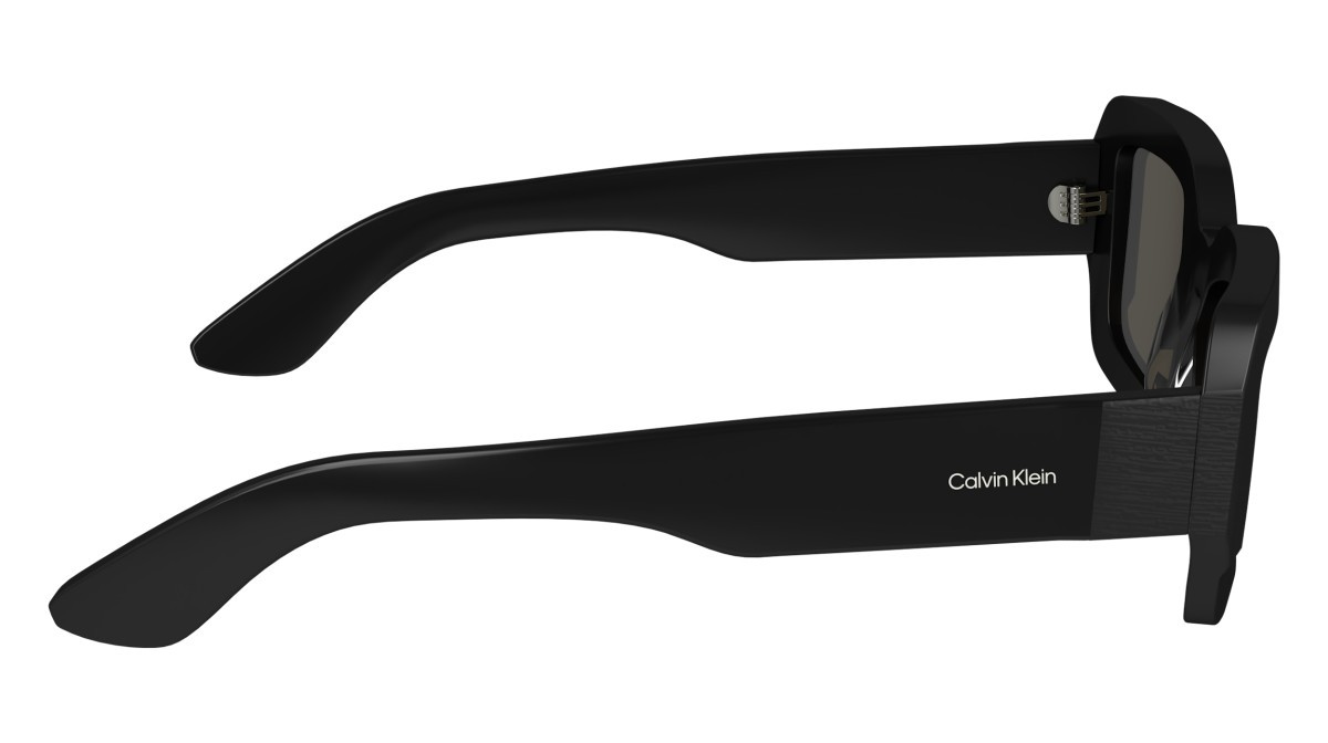 Sonnenbrillen Calvin Klein CK24511S (001) farbe black form rechteckig gläser solid brown