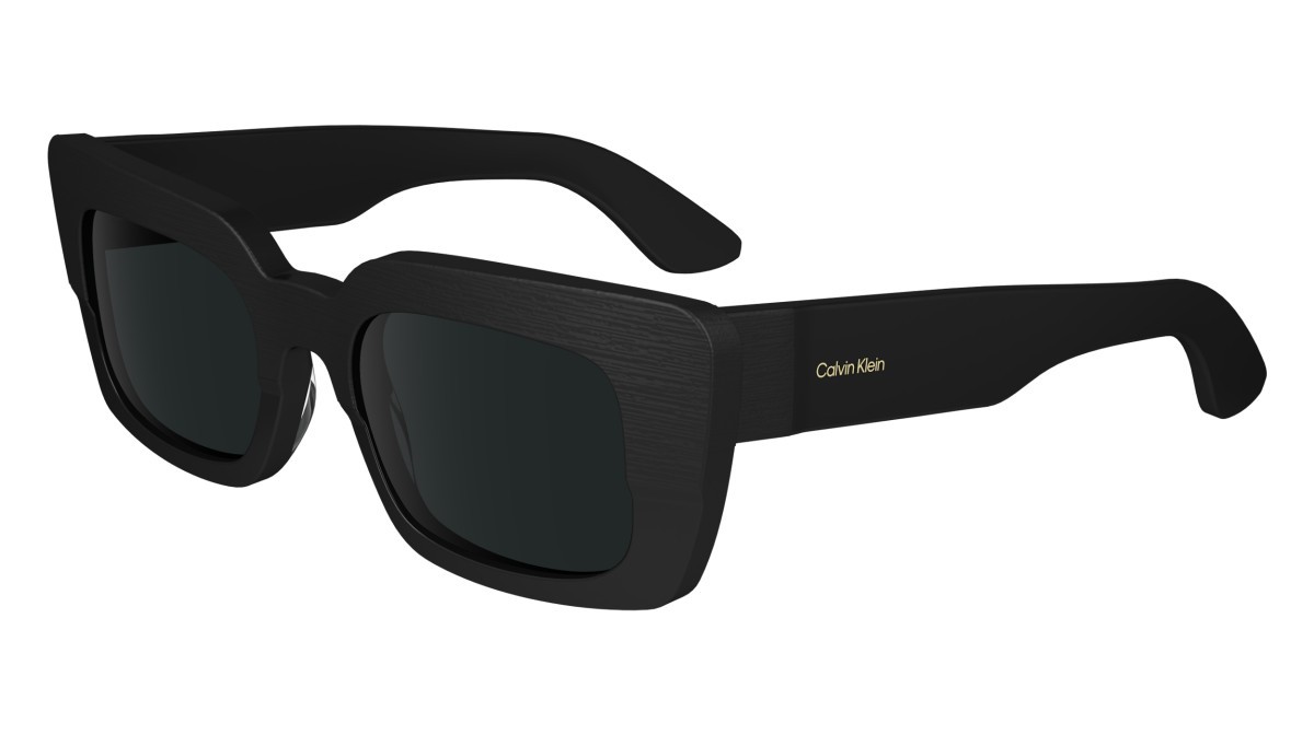 Sunglasses Calvin Klein CK24512S (001) color black shape butterfly lenses solid grey