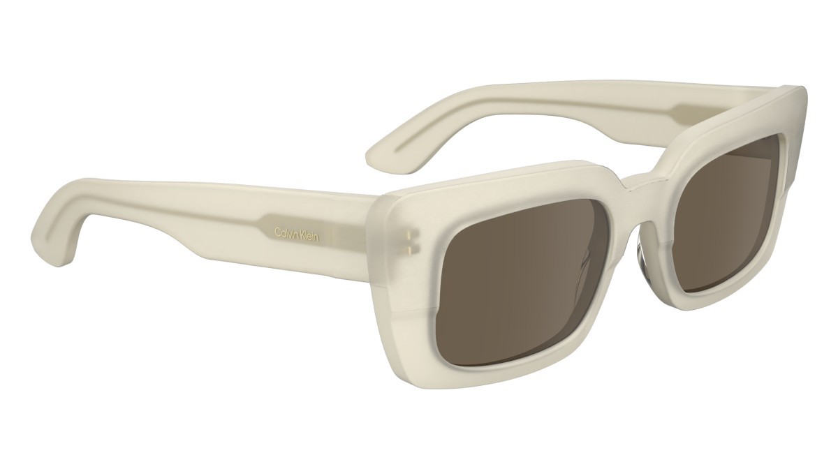 Sunglasses Calvin Klein CK24512S (109) color chalk shape butterfly lenses solid brown