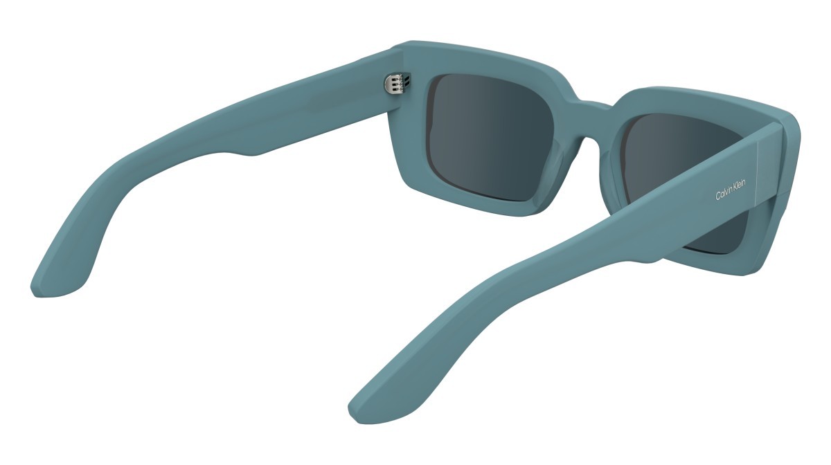 Sunglasses Calvin Klein CK24512S (413) color azure shape butterfly lenses solid blue