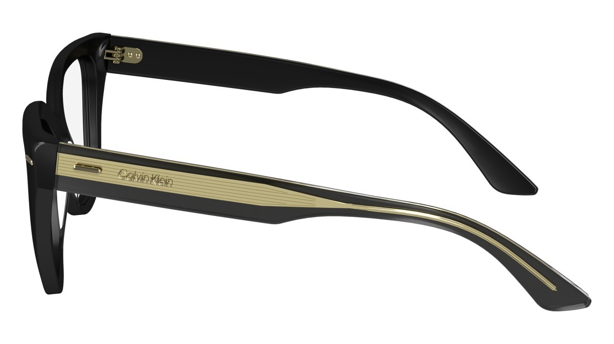Eyeglasses Calvin Klein CK24514 (001) color black shape butterfly 