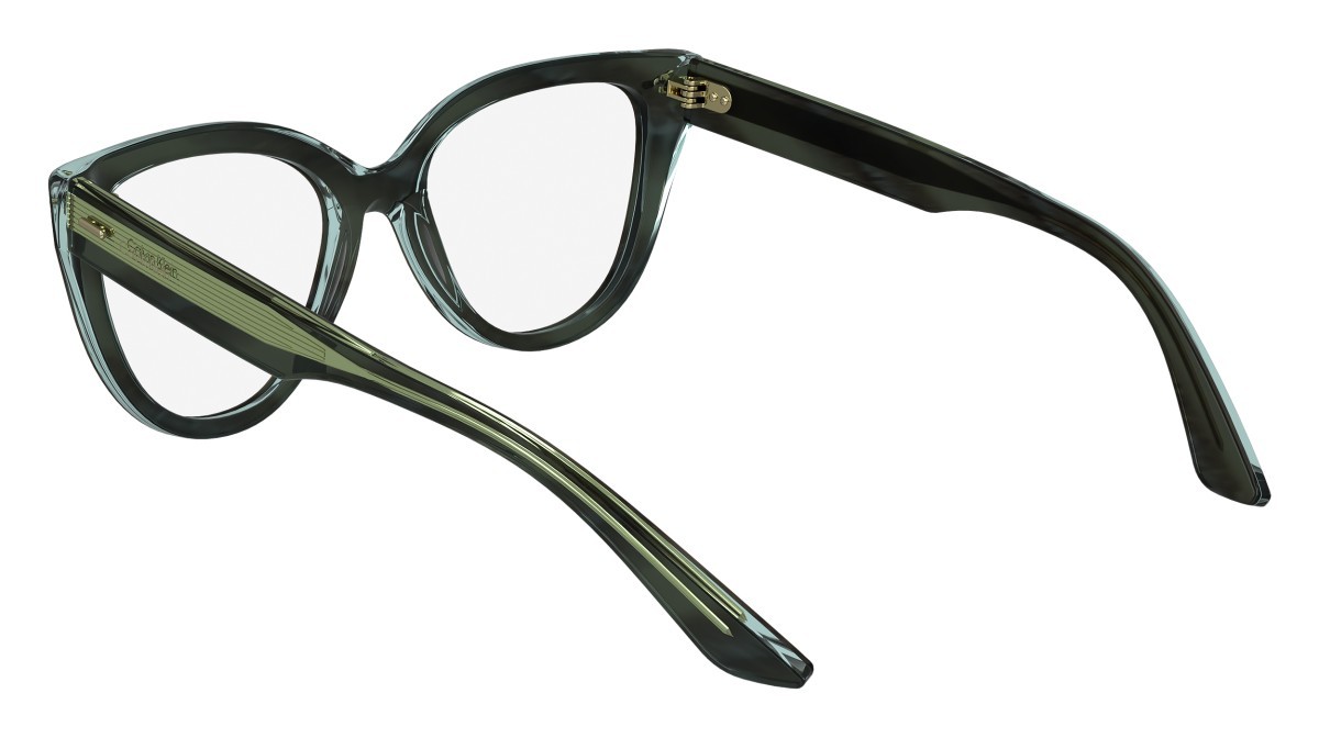Eyeglasses Calvin Klein CK24514 (031) color striped grey/azure shape butterfly 