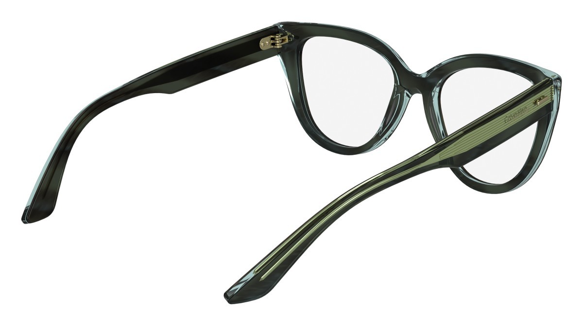 Eyeglasses Calvin Klein CK24514 (031) color striped grey/azure shape butterfly 