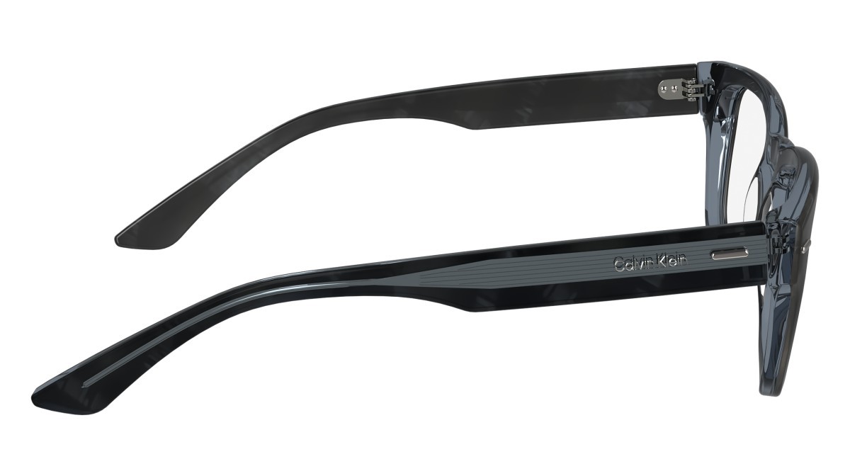 Eyeglasses Calvin Klein CK24521 (023) color striped grey shape rectangle 