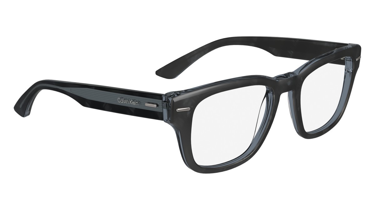 Eyeglasses Calvin Klein CK24521 (023) color striped grey shape rectangle 