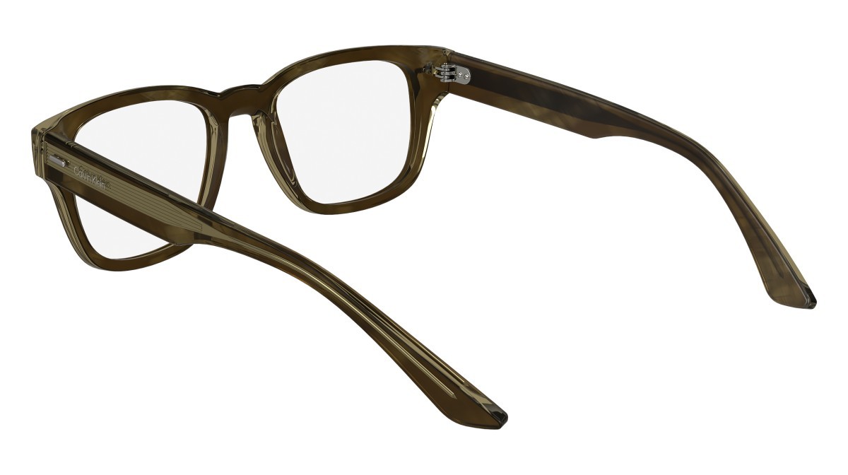 Eyeglasses Calvin Klein CK24521 (231) color striped brown shape rectangle 