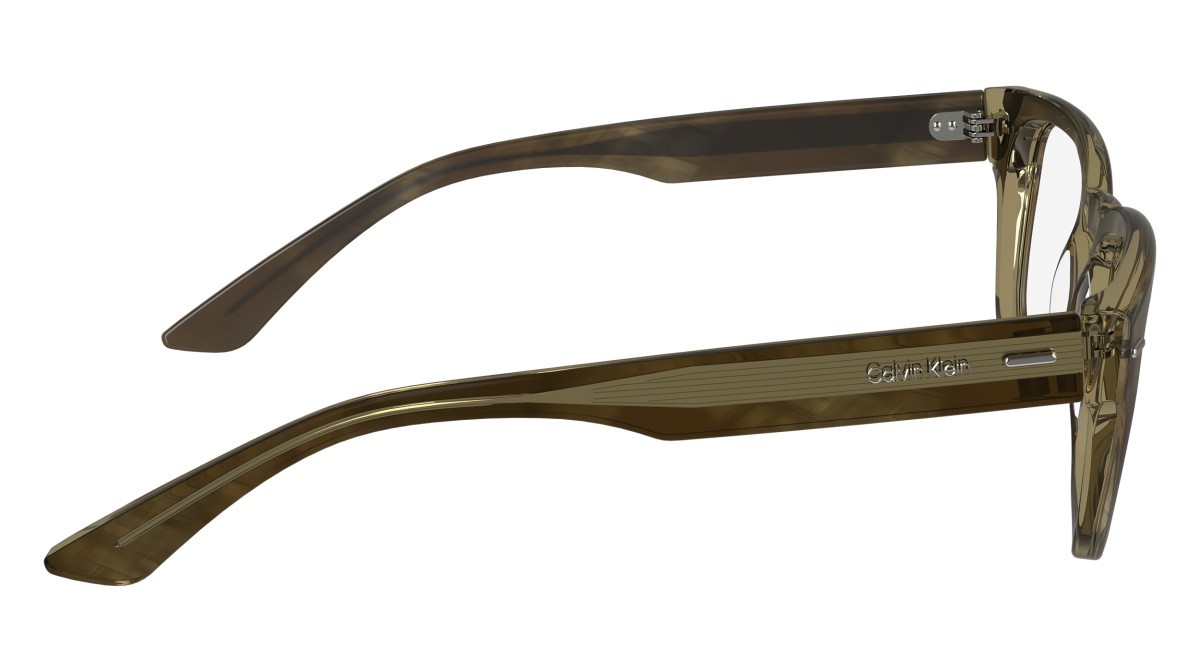 Eyeglasses Calvin Klein CK24521 (231) color striped brown shape rectangle 