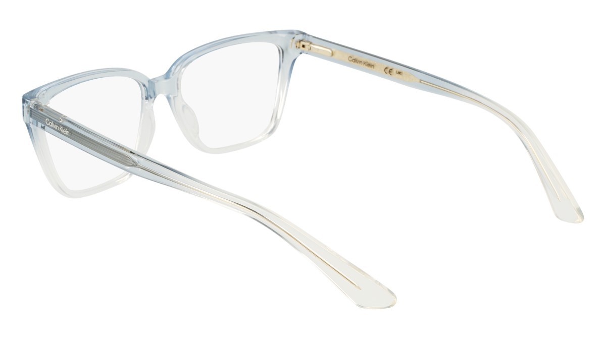 Occhiali da vista Calvin Klein CK24524 N (413) colore azure/crystal forma rettangolare 