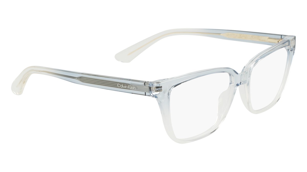 Occhiali da vista Calvin Klein CK24524 N (413) colore azure/crystal forma rettangolare 