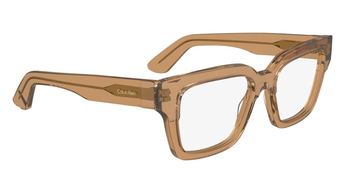 Brillen Calvin Klein CK24526 (278) farbe light brown form rechteckig 