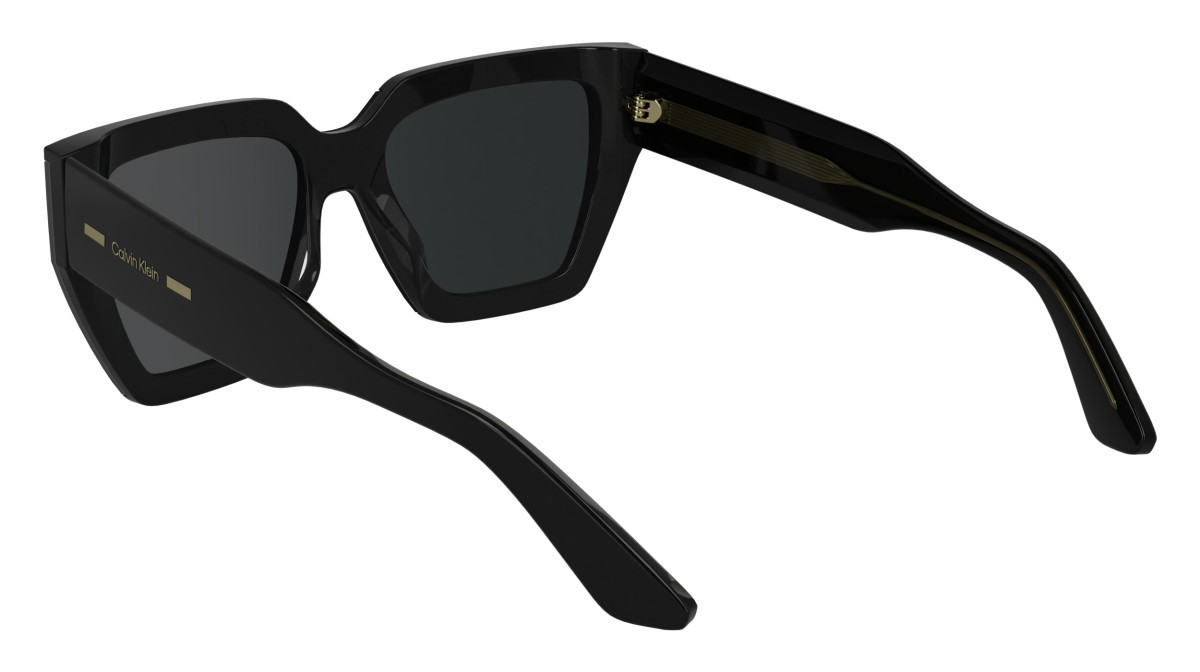 Sunglasses Calvin Klein CK24533S (001) color black shape rectangle lenses solid grey