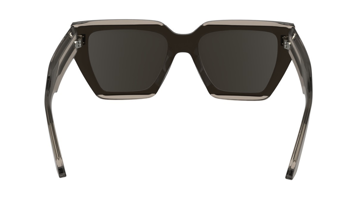 Sunglasses Calvin Klein CK24533S (272) color nude shape rectangle lenses solid brown wine