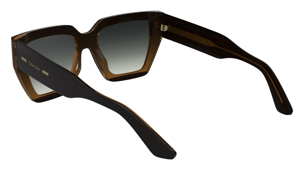 Sunglasses Calvin Klein CK24533S N (002) color black/charcoal shape rectangle 
