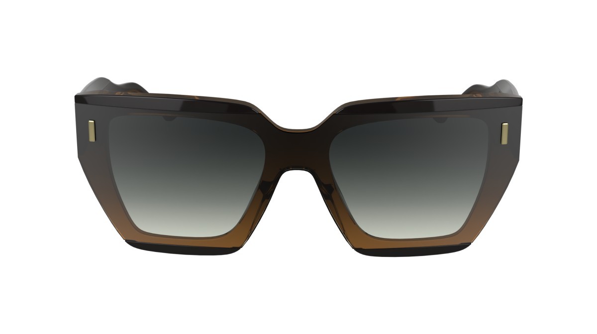 Sunglasses Calvin Klein CK24533S N (002) color black/charcoal shape rectangle 
