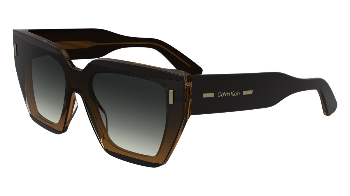 Sunglasses Calvin Klein CK24533S N (002) color black/charcoal shape rectangle 