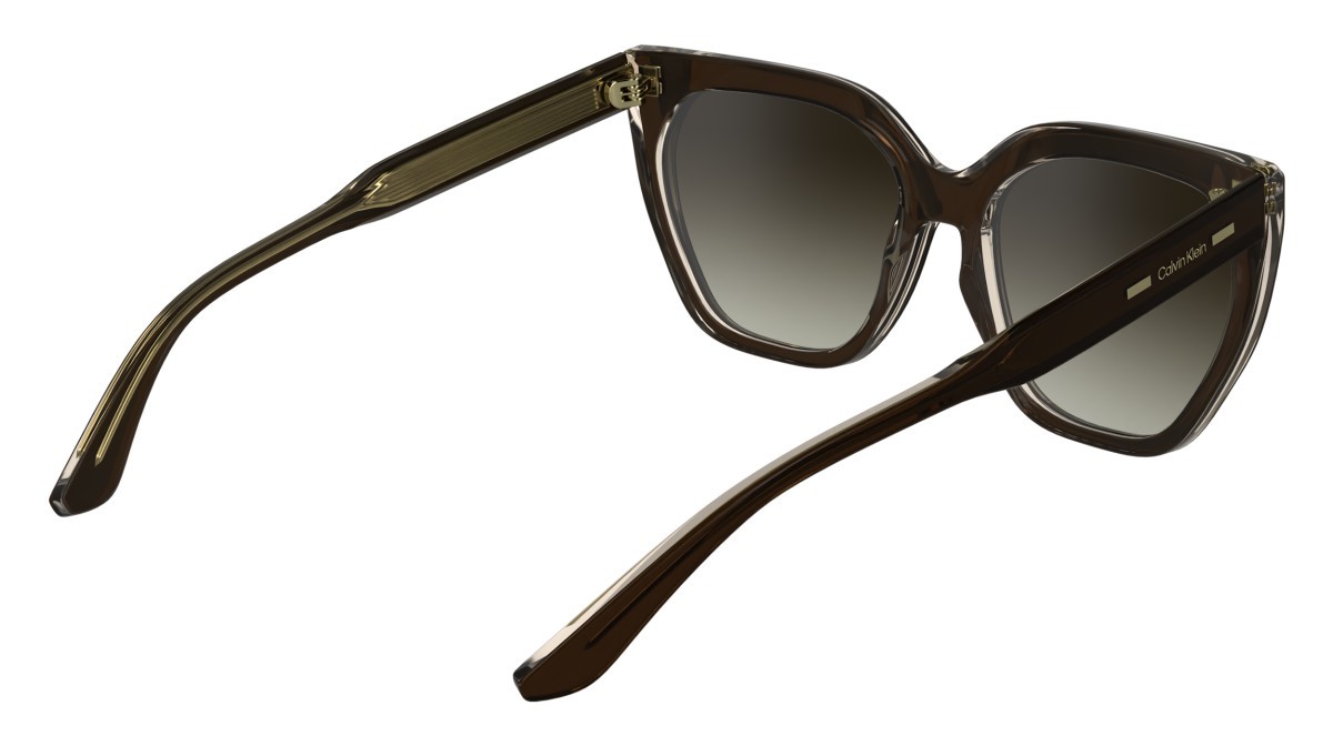 Sunglasses Calvin Klein CK24535S (226) color brown/light brown shape butterfly lenses gradient brown