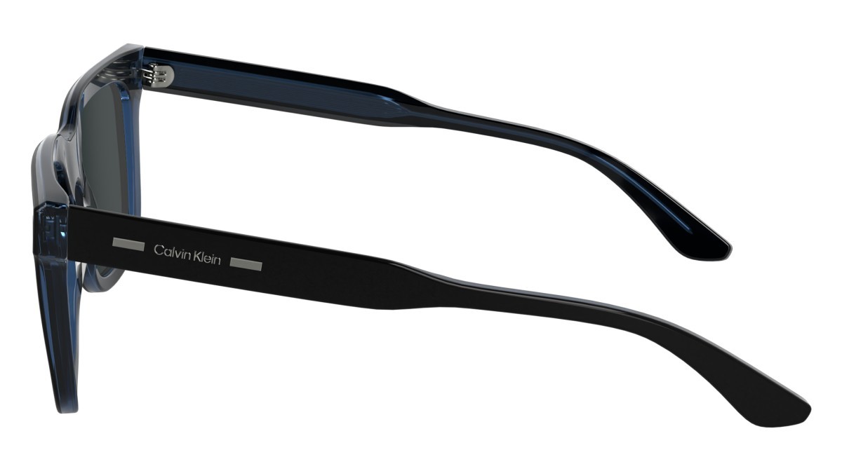 Occhiali da sole Calvin Klein CK24536S N (005) colore black/avio forma rettangolare 