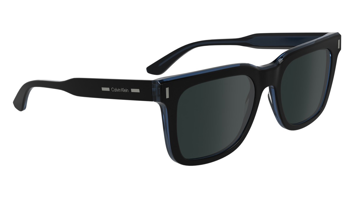Occhiali da sole Calvin Klein CK24536S N (005) colore black/avio forma rettangolare 