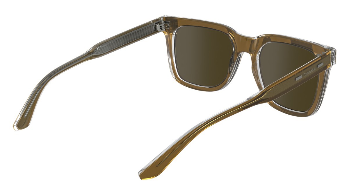 Sunglasses Calvin Klein CK24536S N (280) color light brown/crystal shape rectangle 
