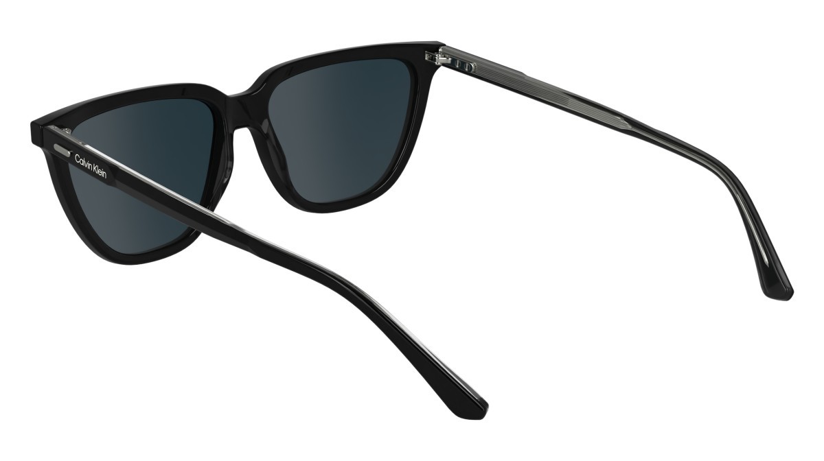 Sunglasses Calvin Klein CK24537S (001) color black shape rectangle lenses solid blue