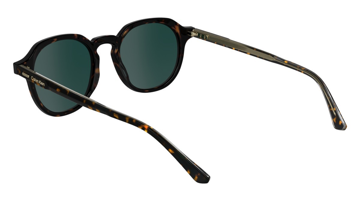 Sunglasses Calvin Klein CK24538S (235) color dark havana shape pantos lenses solid petrol