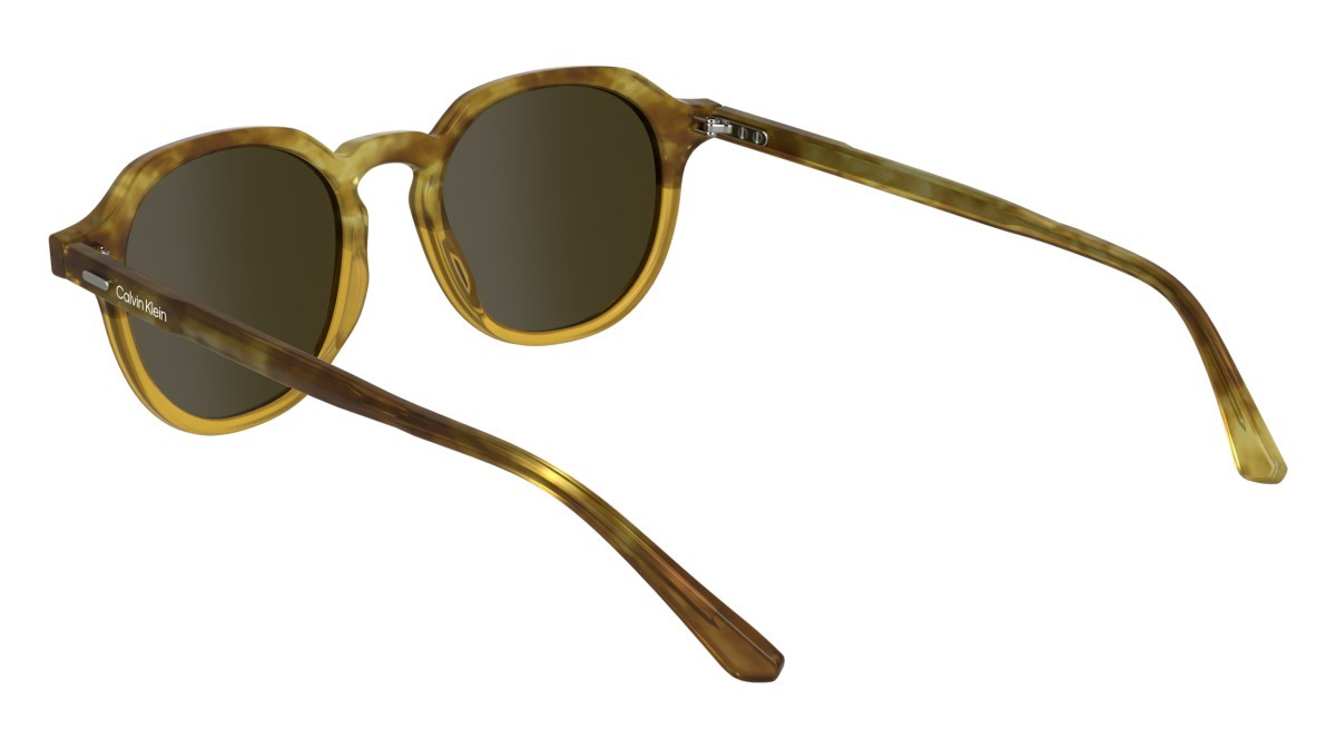 Sunglasses Calvin Klein CK24538S N (255) color honey havana/honey shape pantos 