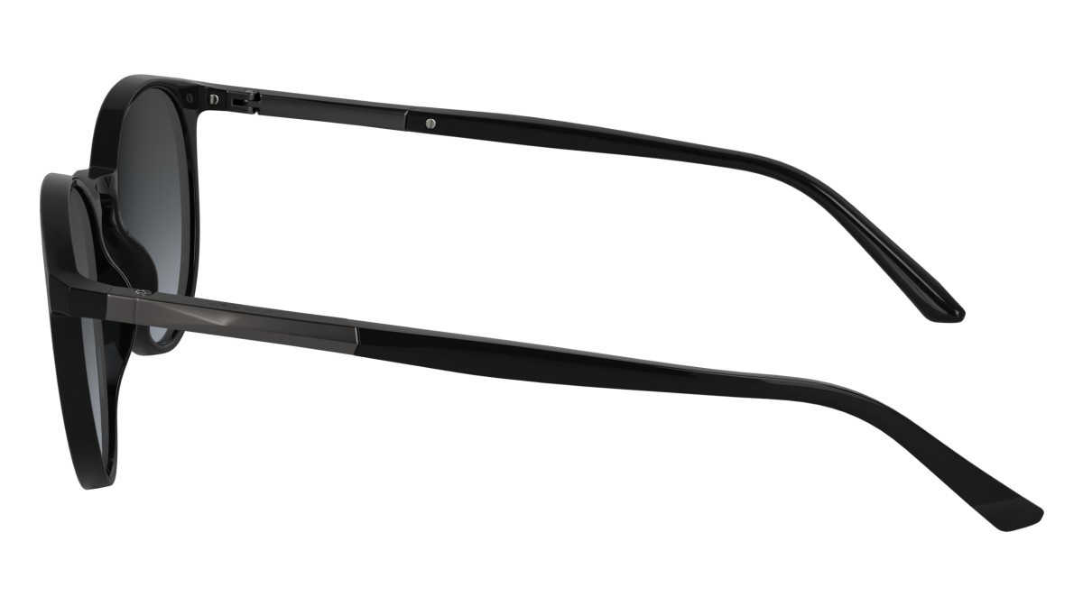 Sunglasses Calvin Klein CK24539S (001) color black shape round lenses gradient smoke