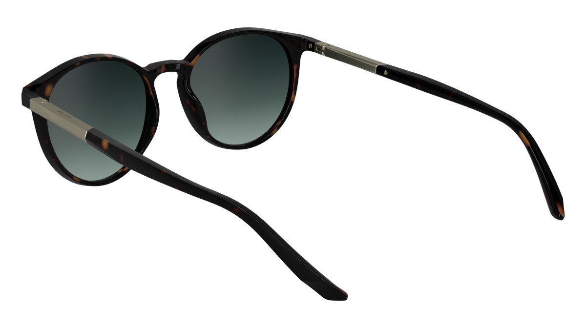Sunglasses Calvin Klein CK24539S (235) color dark havana shape round lenses gradient petrol