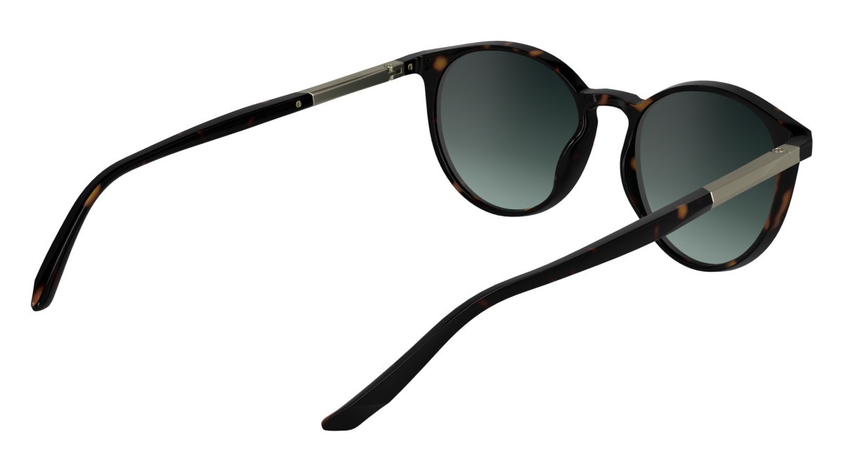 Sunglasses Calvin Klein CK24539S (235) color dark havana shape round lenses gradient petrol