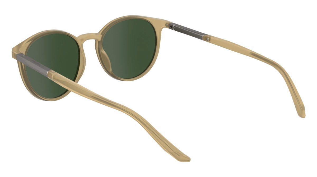 Sunglasses Calvin Klein CK24539S (261) color caramel shape round lenses solid green