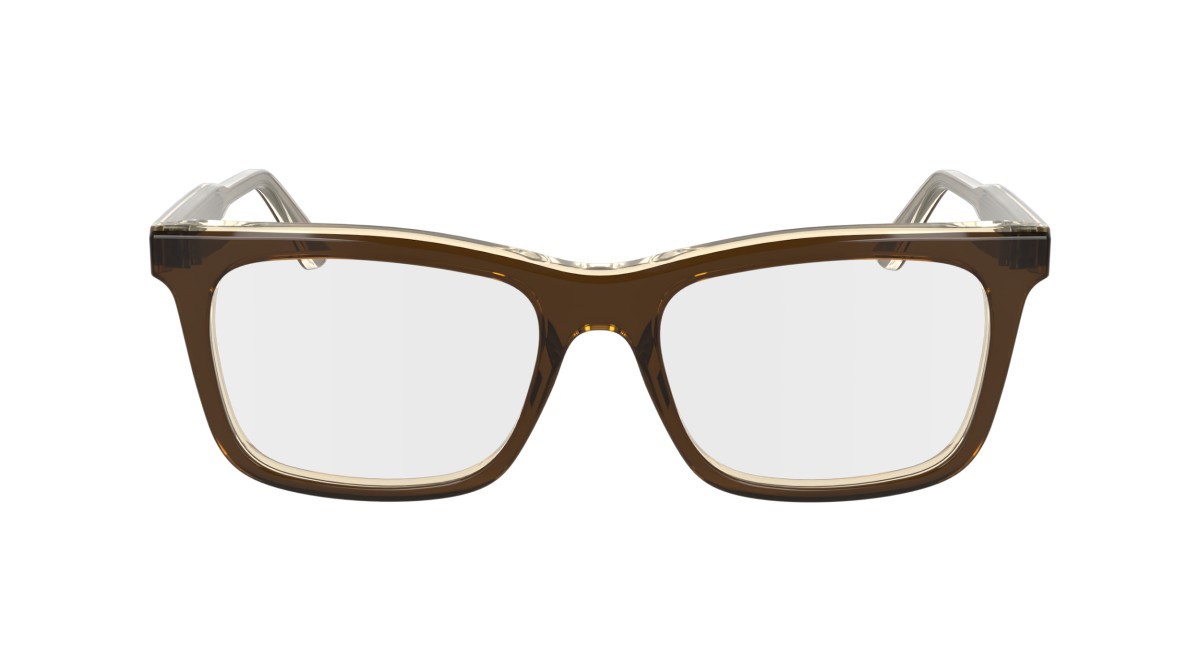 Eyeglasses Calvin Klein CK24542 (280) color light brown/crystal shape rectangle lenses color 3