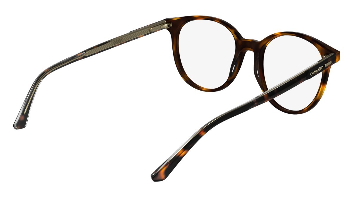 Brillen Calvin Klein CK24543 (240) farbe havana form rund gläser color 2