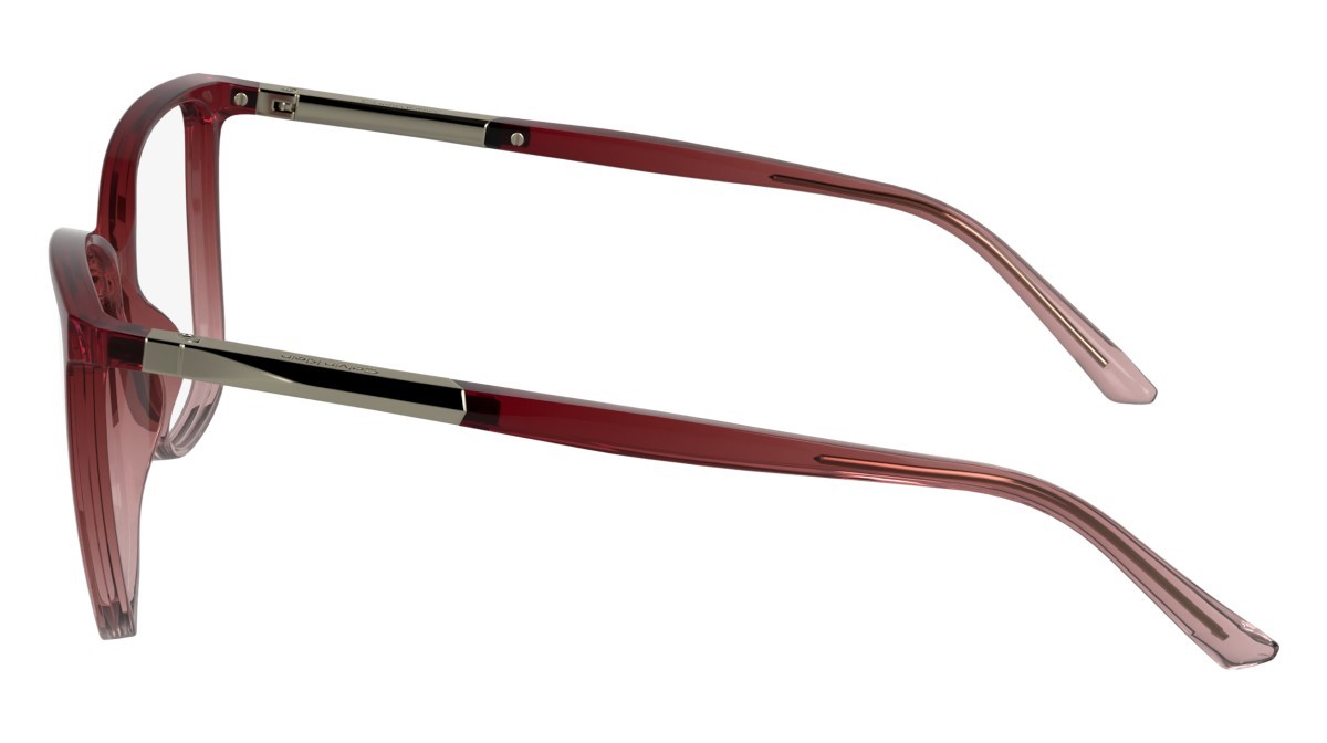 Occhiali da vista Calvin Klein CK24545 (616) colore wine/rose forma farfalla lenti color 4