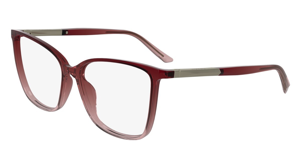 Occhiali da vista Calvin Klein CK24545 (616) colore wine/rose forma farfalla lenti color 4
