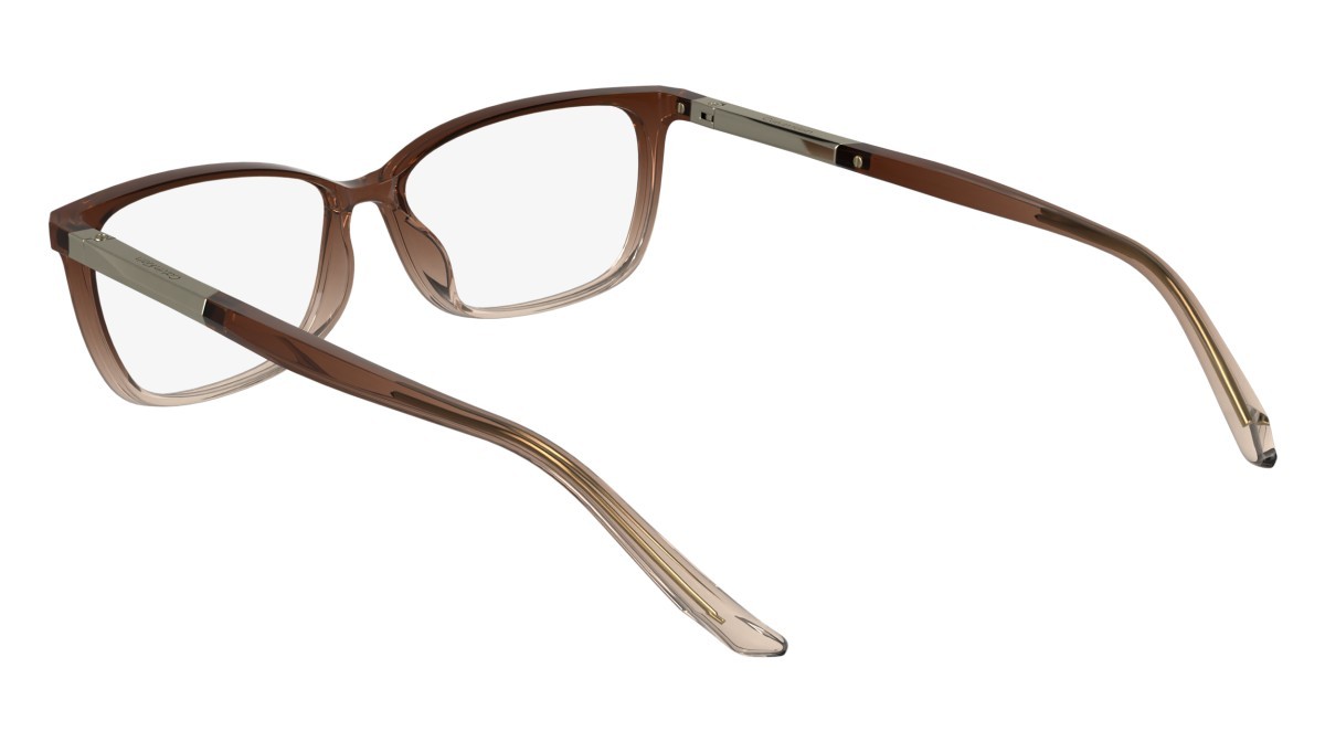 Eyeglasses Calvin Klein CK24546 (228) color brown rose shape rectangle lenses color 4