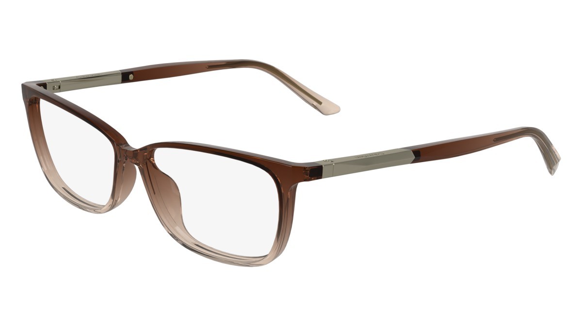 Eyeglasses Calvin Klein CK24546 (228) color brown rose shape rectangle lenses color 4