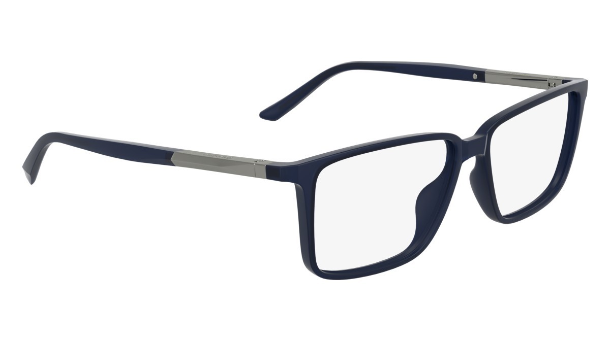 Occhiali da vista Calvin Klein CK24547 (438) colore blue forma rettangolare lenti color 3