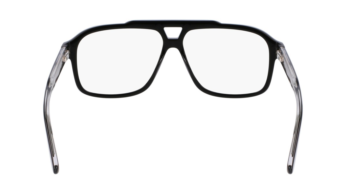 Brillen Calvin Klein CK24549MAG-SET (001) farbe black form rechteckig gläser polar solid grey