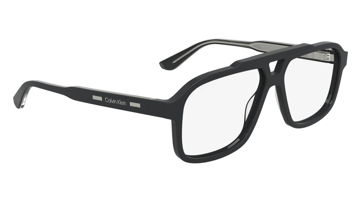 Occhiali da vista Calvin Klein CK24549MAG-SET (021) colore dark grey forma rettangolare lenti polar solid blue