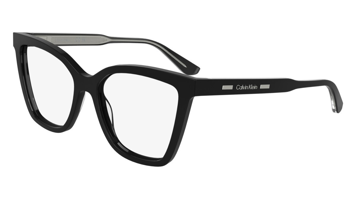 Eyeglasses Calvin Klein CK24550MAG-SET N (001) color black shape butterfly 