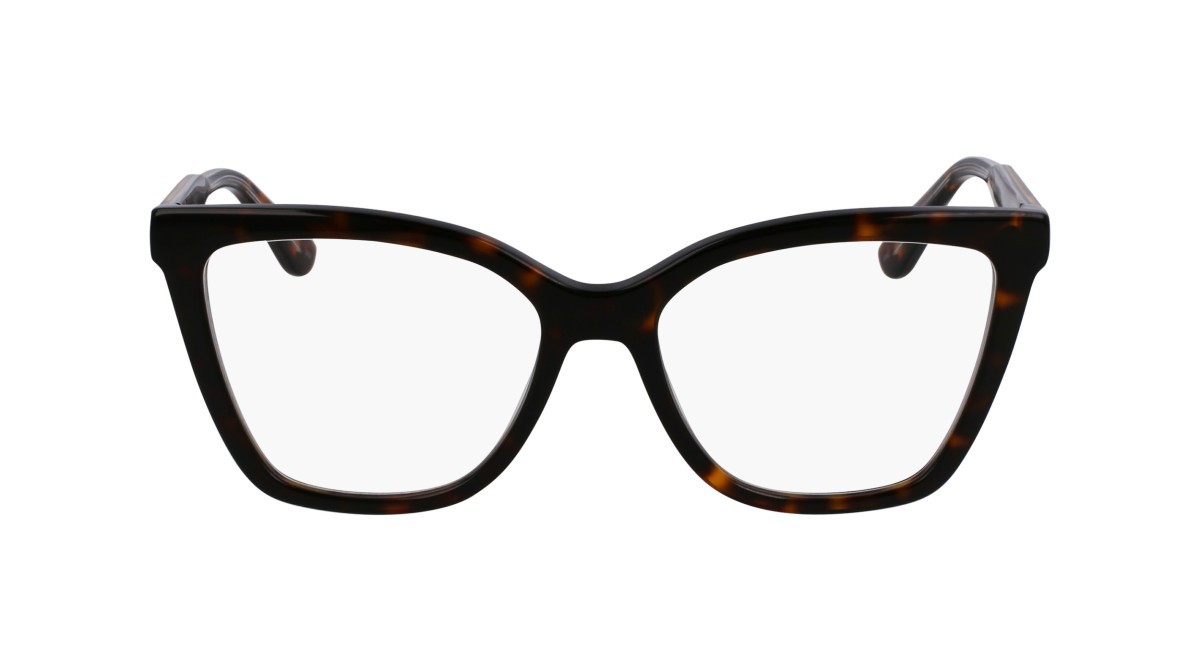 Eyeglasses Calvin Klein CK24550MAG-SET N (206) color brown/havana shape butterfly 