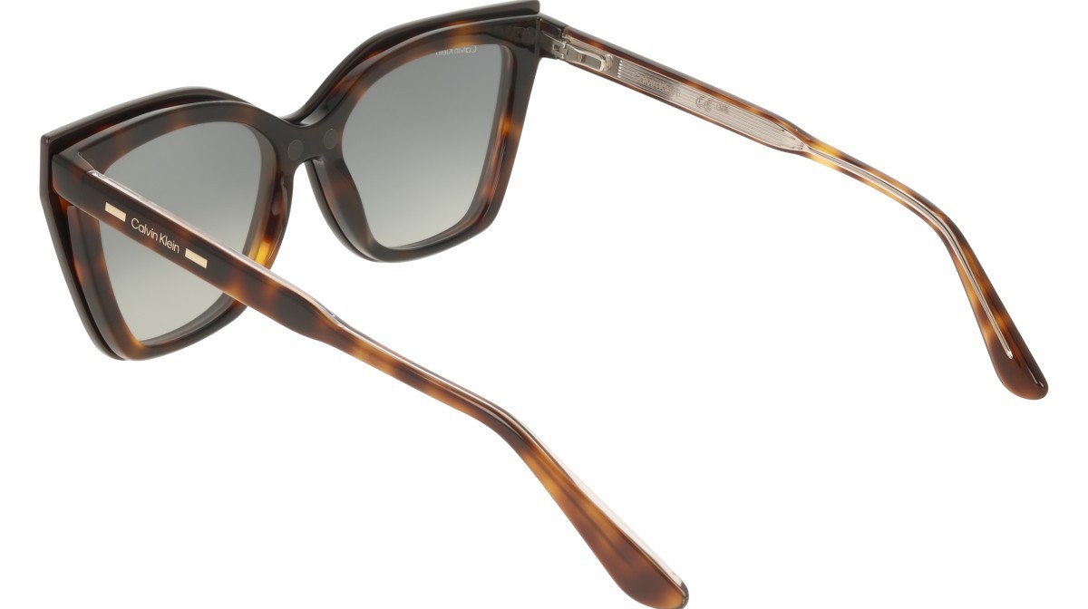 Eyeglasses Calvin Klein CK24550MAG-SET N (242) color havana shape butterfly 