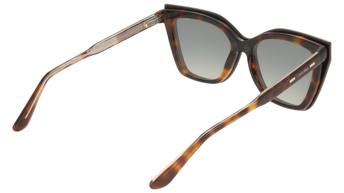 Eyeglasses Calvin Klein CK24550MAG-SET N (242) color havana shape butterfly 