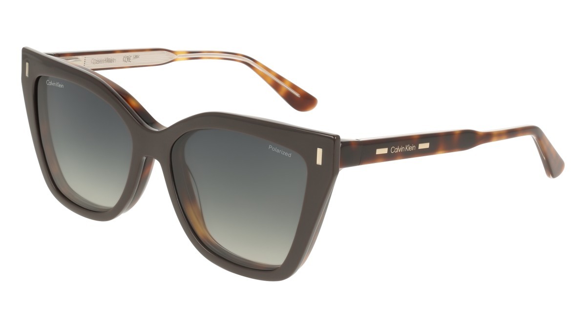 Eyeglasses Calvin Klein CK24550MAG-SET N (242) color havana shape butterfly 
